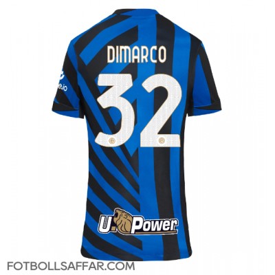 Inter Milan Federico Dimarco #32 Hemmatröja Dam 2024-25 Kortärmad Inter Milan Federico Dimarco #32 Hemmatröja Dam 2024-25 Kortärmad